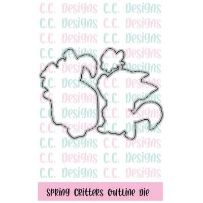 C.C. Designs Outline Die - Spring Critters